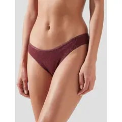 CALVIN KLEIN - Braguita vino tinto de encaje - intrinsic