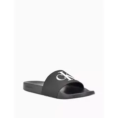 CALVIN KLEIN - Sandalias negro con monograma