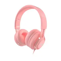 XTECH - Audífonos Diadema 3.5 mm Para Niños XTH-355 Micrófono Rosado
