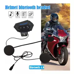 GENERICO - Intercomunicador BT12 para Casco de Moto con Conexión Bluetooth