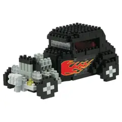 NANOBLOCK - Coche De Carreras Microbloques De Construcción