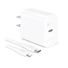 1 HORA - Cargador Para iPhone GAR154 1HORA de 20 W con cable Lightning