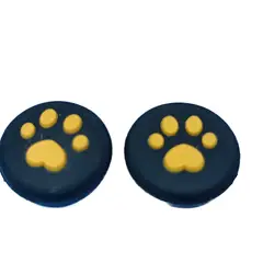 GENERICO - Protectores de Joystick para Nintendo Switch Huella - Negro