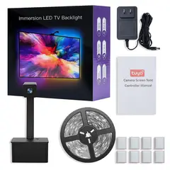 GENERICO - Cinta Led Rgb Inmersión Inteligente Sincronizacion Tv Tuya