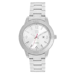 YESS - Reloj Para Hombre Color Plata Tablero Blanco Ref EA9029G-02
