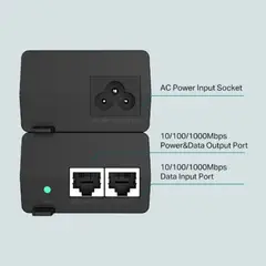 TP LINK - ADAPTADOR INYECTOR POE TP-LINK TL-POE160S