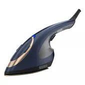 BLACK+DECKER - Plancha Y Vaporizadora Azul De Ropa Black + Decker Hgs500