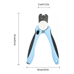 GENERICO - Corta Uñas Mascotas Con Lima Para Perro Y Gatos