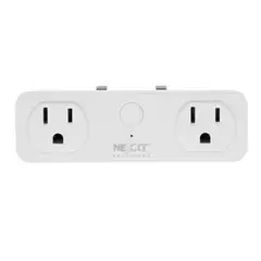 NEXXT SOLUTIONS - Enchufe Wifi Inteligente 2 Tomas + 2 Usb Nexxt Alexa/google