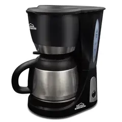HOME ELEMENTS - Cafetera 10 Tazas Acero Inoxidable De Filtro 120v