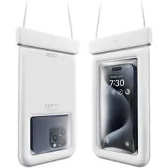 ELAGO - Bolsa Impermeable Con IP68 Compatible Celulares Blanco