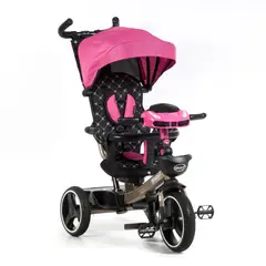 EBABY - Triciclo Paseador reclinable Santorini EB382 Rosa