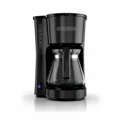 BLACK+DECKER - Cafetera 5 Tazas filtro permanente CM0701B