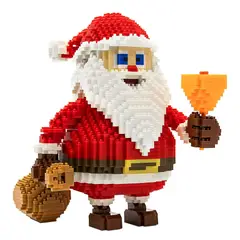 MARKET TOYS - Arma Todo Papá Noel 2500 Pcs