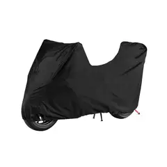 VELBROS - Pijama Moto Forro Cobertor Carpa Funda - Negro - CON BAÚL