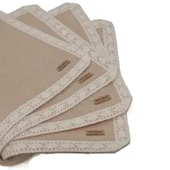 NOSSARENA - Set x 4 Individuales de Yute 30x45cm