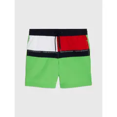 TOMMY HILFIGER - Pantaloneta De Baño Verde Medium De Niño