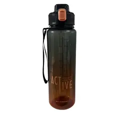 GENERICO - Termo Plástico 1100ml Active Negro