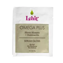LEHIT - Omega Plus Efecto Alisante +Iluminacion 30g X3Sobres
