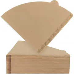 GENERICO - Filtro De Papel x100 und Para Café Marron Claro