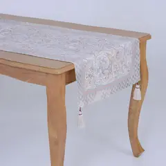 GARDENIA HOME DECOR - Camino de mesa Loto 6 puestos (.60x2.20)