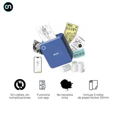 GENERICO - Mini impresora térmica sin tinta calcomanías fotos Nelko PM230