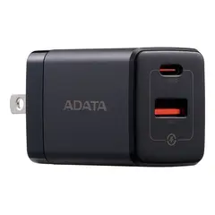 ADATA - Cargador Pared Carga Rápida GaN 35w Negro Usb C Usb A
