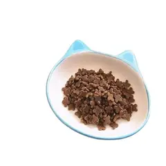 PETS ACCESORIOS - Comedero Ceramica Gato Azul