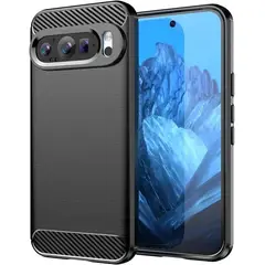 GENERICO - Funda Tipo Carbono Fiber Para Google Pixel 9 Pro XL