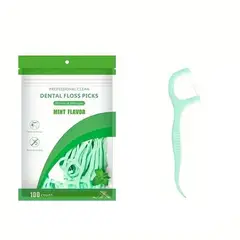 GENERICO - 100 Hilo Dental Seda Dientes Flosser Palillos limpieza bucal