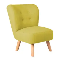 MUEBLES FIOTTI - Poltrona amarilla Poliester Baco