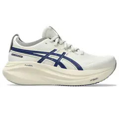 ASICS - Gel-Nimbus 27 Atc Tenis beige de mujer para correr