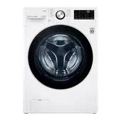 LG - Lavadora carga Frontal 2 en 1 - 16 Kg/35 lbs - AIDD - Blanca WD16WG2S6