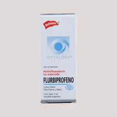 HOLLIDAY - Flurbiprofeno Gotas x 5ml para Perros y Gatos