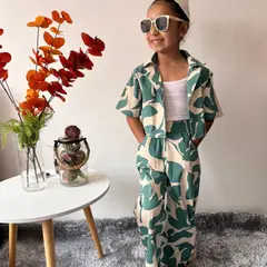 MANTARRAYA BEACHWEAR - SET INFANTIL VICKY VERDE