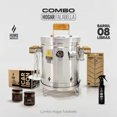 HUMO BARRILES - Combo Barril Falabella Super Mini Hogar 8 LB