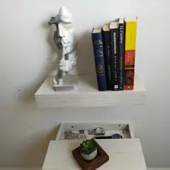 GENERICO - Repisa con cajón secreto