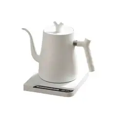 GENERICO - Tetera Eléctrica 1lt Diseño Cuello Cisne Blanca