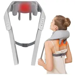 GENERICO - Masajeador De Cuello Y Espalda Inalambrico Relajante