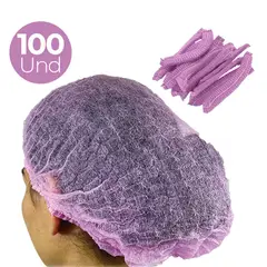 UKAINT - Gorro quirurgico desechable oruga 100und rosado