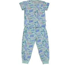 WOONKIE - PIJAMA NIÑO VERDE MENTA
