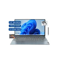 LENOVO - Portátil IP Flex 5 14ABR8 AMD Ryzen 5 7530U 14 FHD 16GB/512G Lapiz.