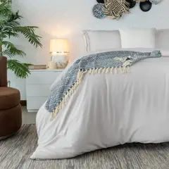 AMARE HOME - Duvet Cover Dolcce Latte para cama King - Amare Home.