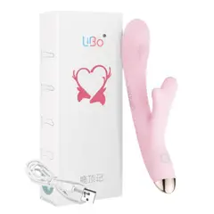 GENERICO - Vibrador Grande DobleEstímulo Usb Clítoris Punto G Gama Alta