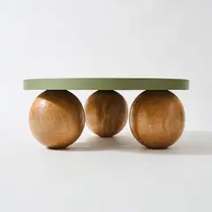 ENMADERA - Mesa de centro Terra Musgo