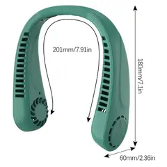 GENERICO - Ventilador Personal Portatil Para Cuello Recargable