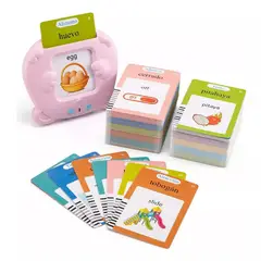 GENERICO - Juego Lector Tarjetas Interactivas Bilingüe Español Inglés