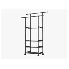 INNOVA - Organizador Rack De Ropa Práctico Armable Innovo Home