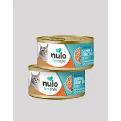 GENERICO - Nulo Freestyle Salmón y Pavo en Trocitos con Salsa Lata 85gr
