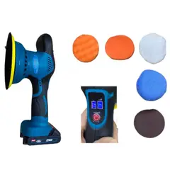 CHICAGO - Lijadora Polichadora Recargable 6 Pulgadas